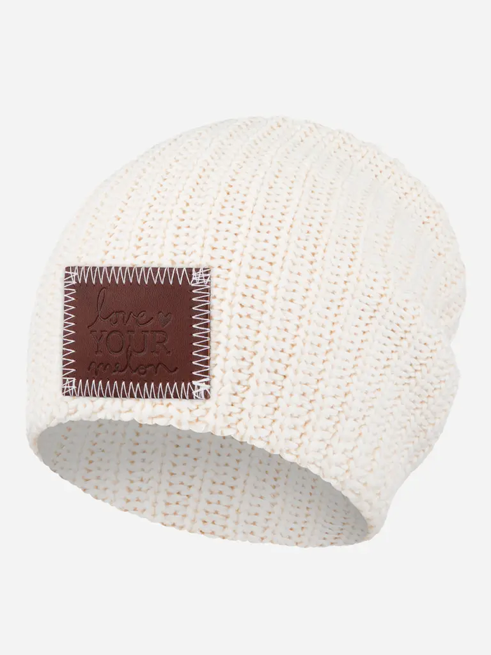 White Speckled Beanie