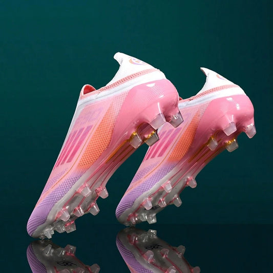 1 Pair New Seamless Men's Soccer Shoes, School Recommended Match Training Low-Top Long Studs, Wear-Resistant Anti-Slip Grip, Unisex Adult