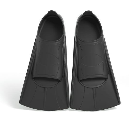 1 Pair Soft Silicone Swimming Fins, Flexible Freeswimming Flippers, Swimming Training Fins
