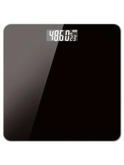 1 Pc Digital Bathroom Scale, Glass Platform Can Measure Up To 360lbs, Large Backlit Display, Home Weight Scale, Household Essential