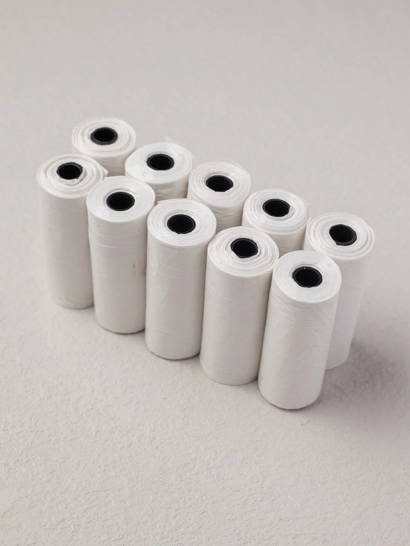 10 Rolls (150pcs) Solid Color Pet Waste Bags, Suitable For Cat/Dog Poop Cleaning And Sanitary Supplies