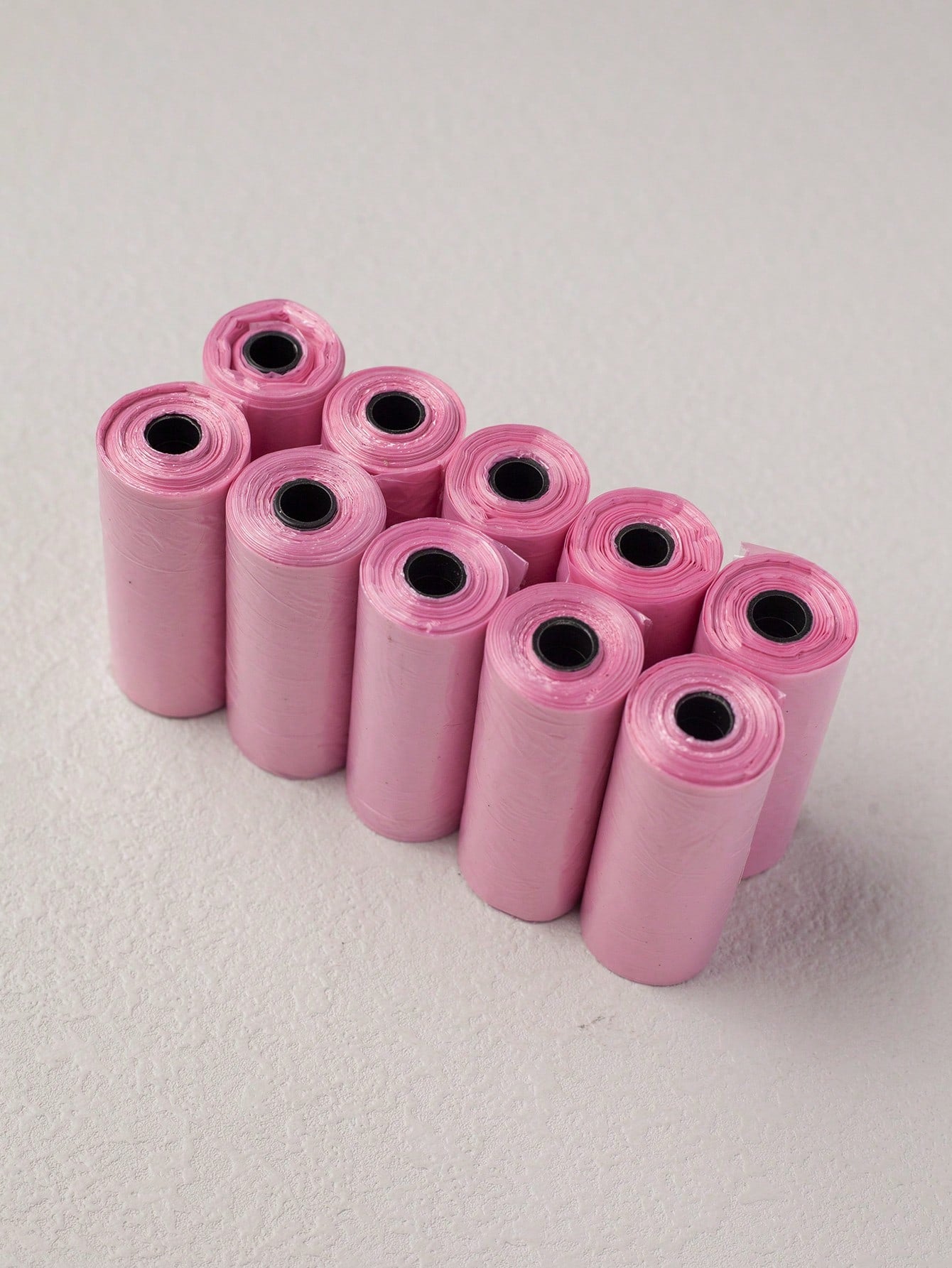 10 Rolls (150pcs) Solid Color Pet Waste Bags, Suitable For Cat/Dog Poop Cleaning And Sanitary Supplies