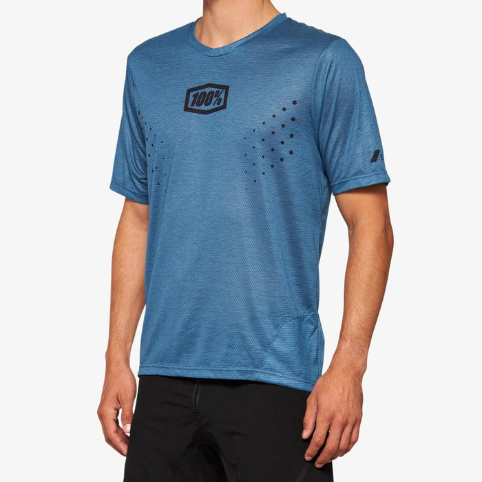 SHORT SLEEVE SLATBLU / S