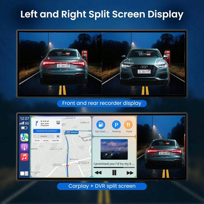11.5INCH Double Din Car Stereo Wireless CarPlay Wireless Android Auto, Android 2+64G Touchscreen Car Radio Head Unit With Bluetooth 4.0, DSP, WiFi, HDCamera, Haudio