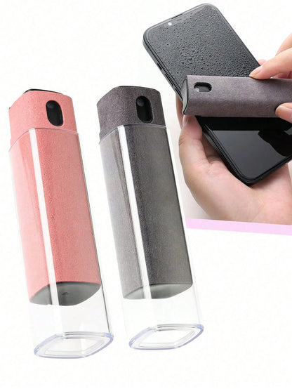 15ml Scratch-Free Screen Cleaning Solution, Car Cleaning Supplies, With Microfiber Cleaning Cloth, Suitable For All Phone, Laptop And Tablet Screens, Portable Screen Cleaning Kit, Women's Car Accessor