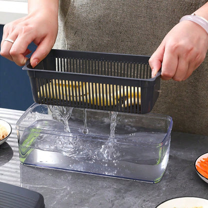 16-In-1 Multifunctional Manual Vegetable Chopper With 8 Blades, Container & Lid, Multi-Purpose Kitchen Slicer Dicer Cutter For Onion Potato Fruit Food Prep Gadget