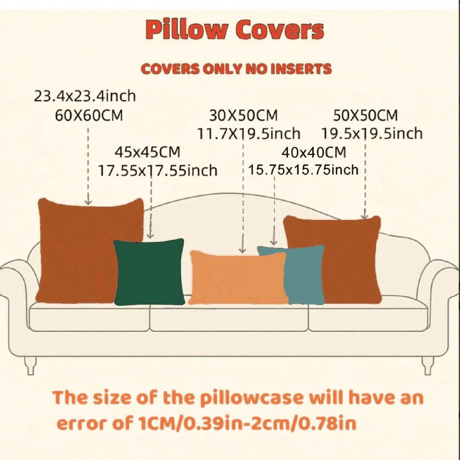 1pc/2pcs Grey-Blue Luxury Pillowcase, Bohemian Style Decorative Textured Coarse Linen Fabric, Rugged Linen Craftsmanship, Suitable For Sofa, Living Room, Bedroom, Floor, Bench, Car, Office, Cafe And O