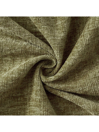 1pc/2pcs Olive Green (Pillow Insert Not Included) 3D Textured Throw Pillow Cover, Modern Farmhouse Cozy Chenille Vintage Pattern Cushion Case, Suitable For Daily Bedroom, Dining Room, Bed, Sofa, Car