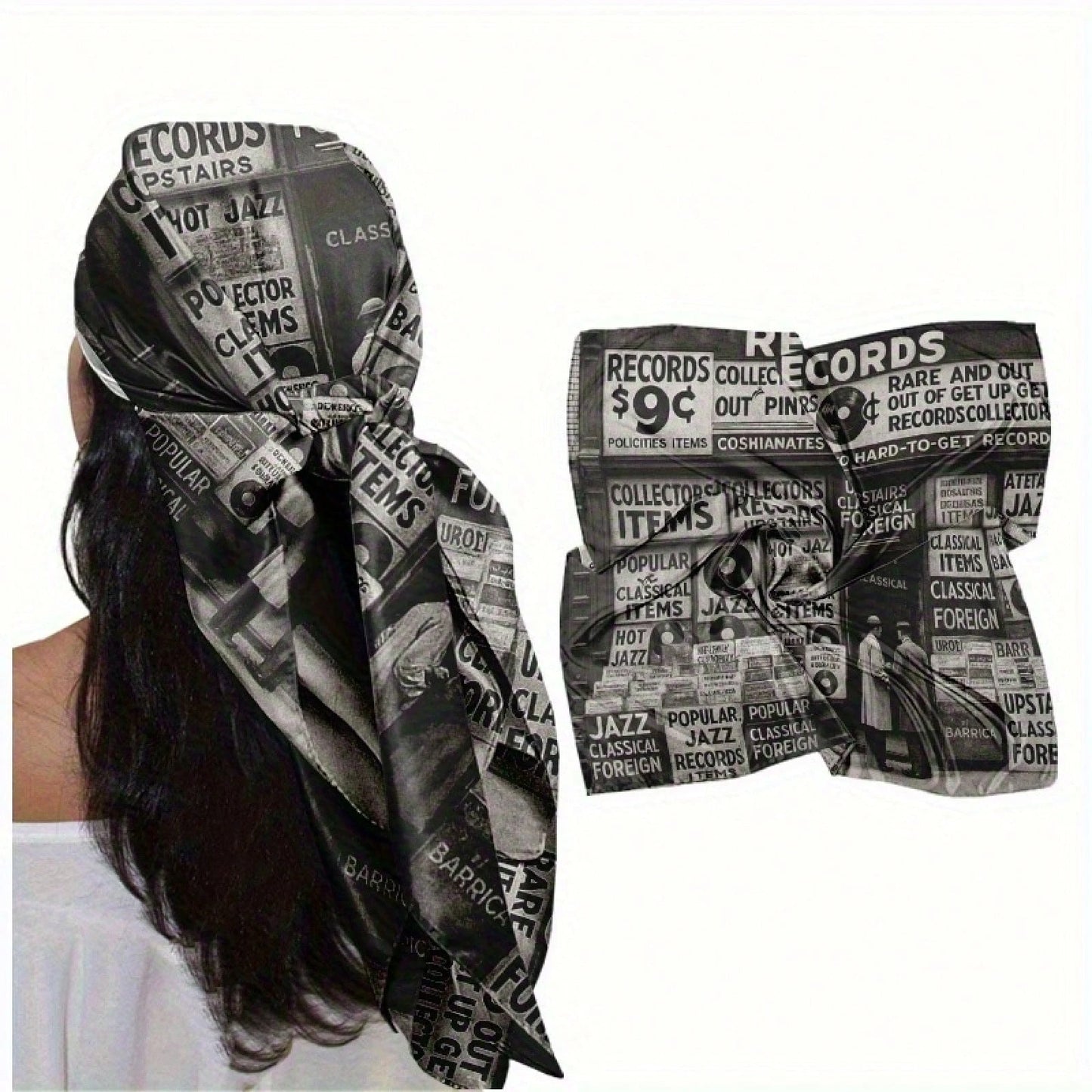 1pc 35-Inch Headscarf- Soft Breathable All-Season Turban TravelOutdooBeachDaily Wear Comfortable Stretchable Cover CampinPicnic PartiesVacations