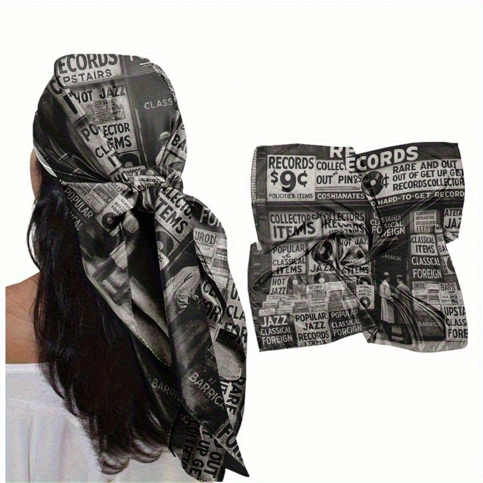 1pc 35-Inch Headscarf- Soft Breathable All-Season Turban TravelOutdooBeachDaily Wear Comfortable Stretchable Cover CampinPicnic PartiesVacations