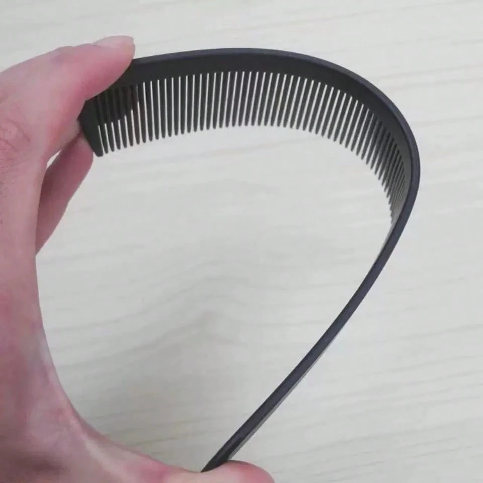 1pc Black Flat Top Hair Comb 0611 Salon Professional Hairdressing Comb