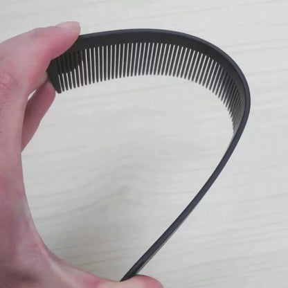 1pc Black Flat Top Hair Comb 0611 Salon Professional Hairdressing Comb