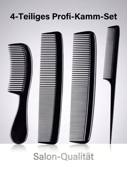 1pc Black Flat Top Hair Comb 0611 Salon Professional Hairdressing Comb