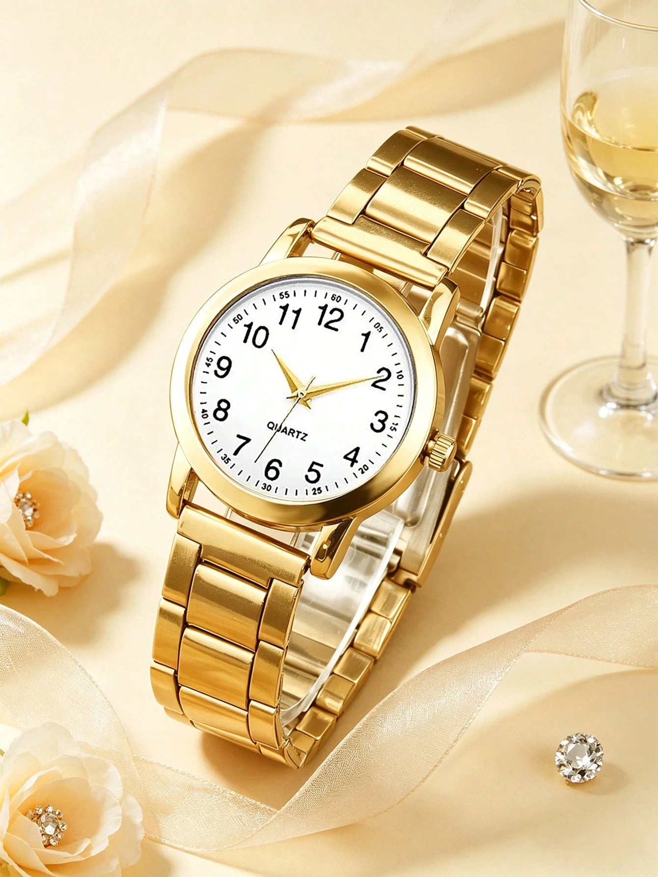 1pc Boys' Silver-Tone Alloy Band Casual Round Dial Quartz Watch, Suitable For Daily Wear, For Teen