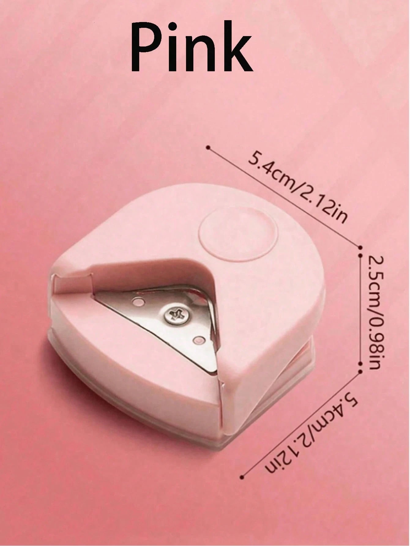 1PC Corner Rounder R4 Corner Punch Portable Paper Trimmer Cutter For Cards Photo Chamfering Cutter Cutting ToolHandmade Photo Paper Card Right Angle Pointed Arc Trimming Paper Cutter, Back To School