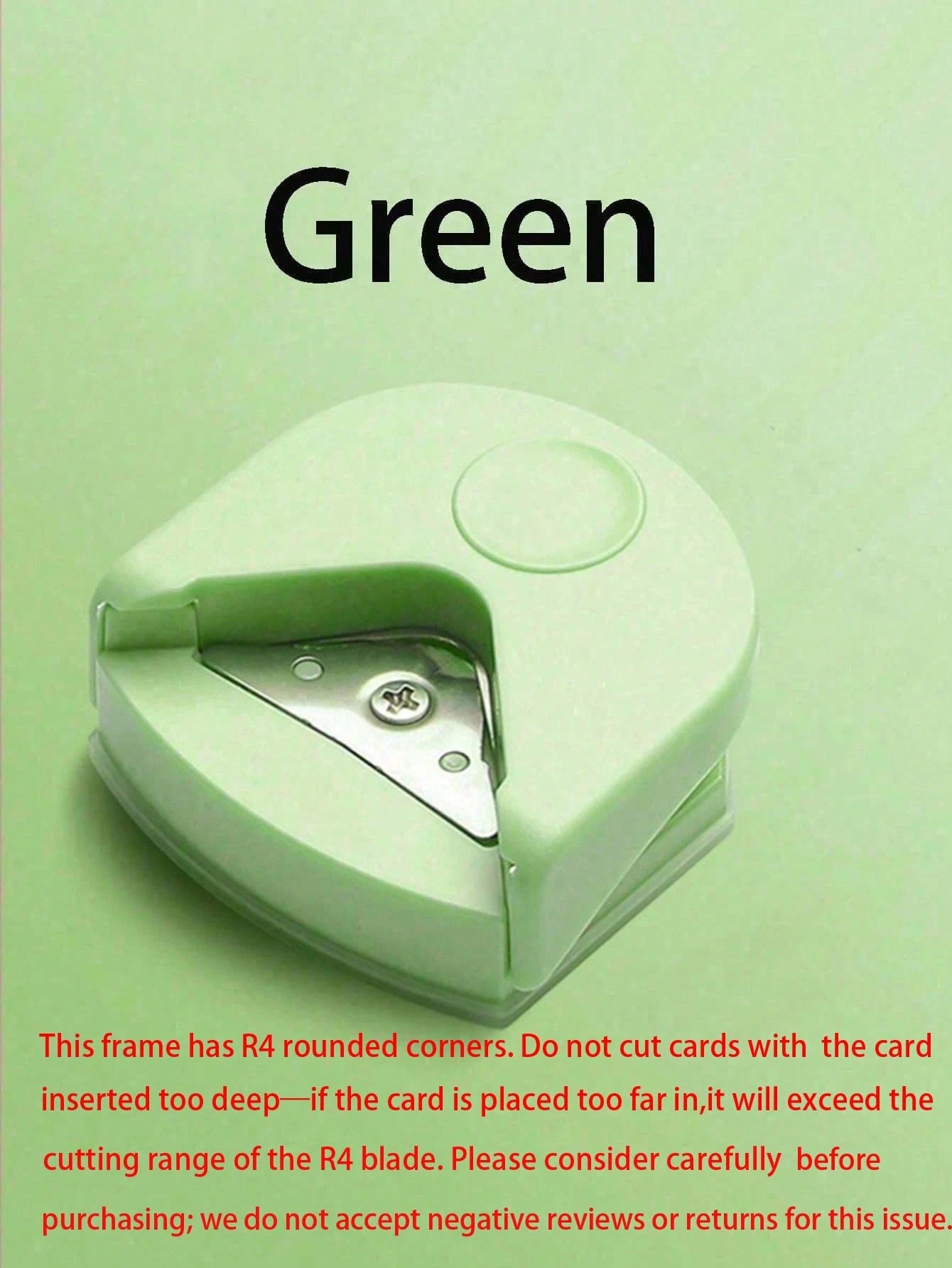 1PC Corner Rounder R4 Corner Punch Portable Paper Trimmer Cutter For Cards Photo Chamfering Cutter Cutting ToolHandmade Photo Paper Card Right Angle Pointed Arc Trimming Paper Cutter, Back To School