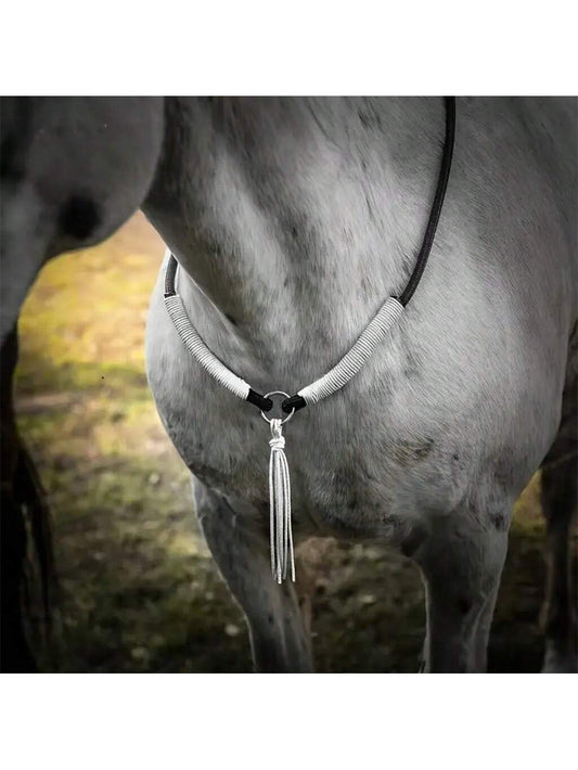 1Pc Handmade Woven Horse Neck Collar Rope Outdoor Riding And Training Horse Neck Rope Horse Bridle Rope Horse Neck Strap Decorative Accessories How Many Options.