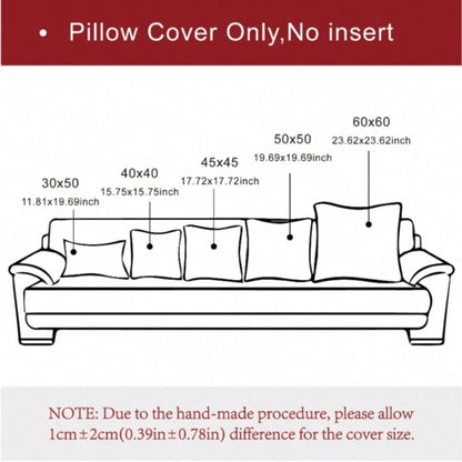 1pc Minimalist Cushion Cover Without Filler