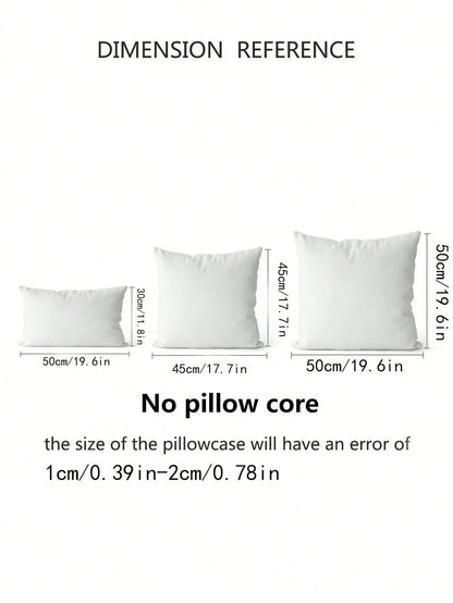 1pc Minimalist Cushion Cover Without Filler