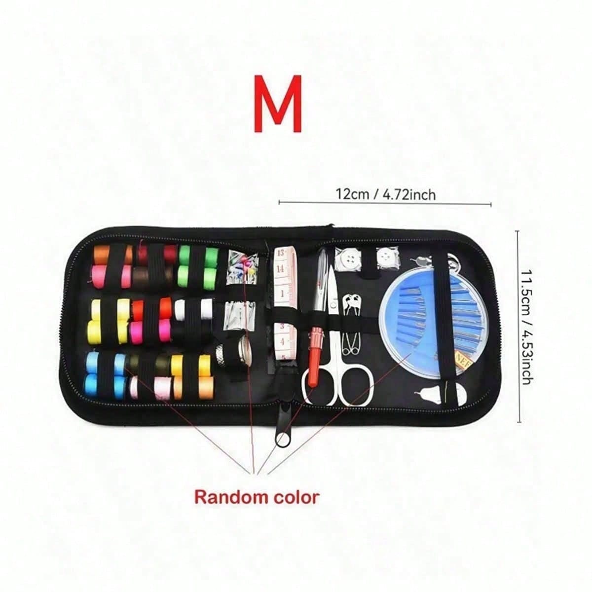 1pc Portable Sewing Kit Household Sewing Tools 10pcs/Set Thread Box Patching Needle Threader Hand Stitching Supplies Valentine DAY, Valentines Wedding, Birthday