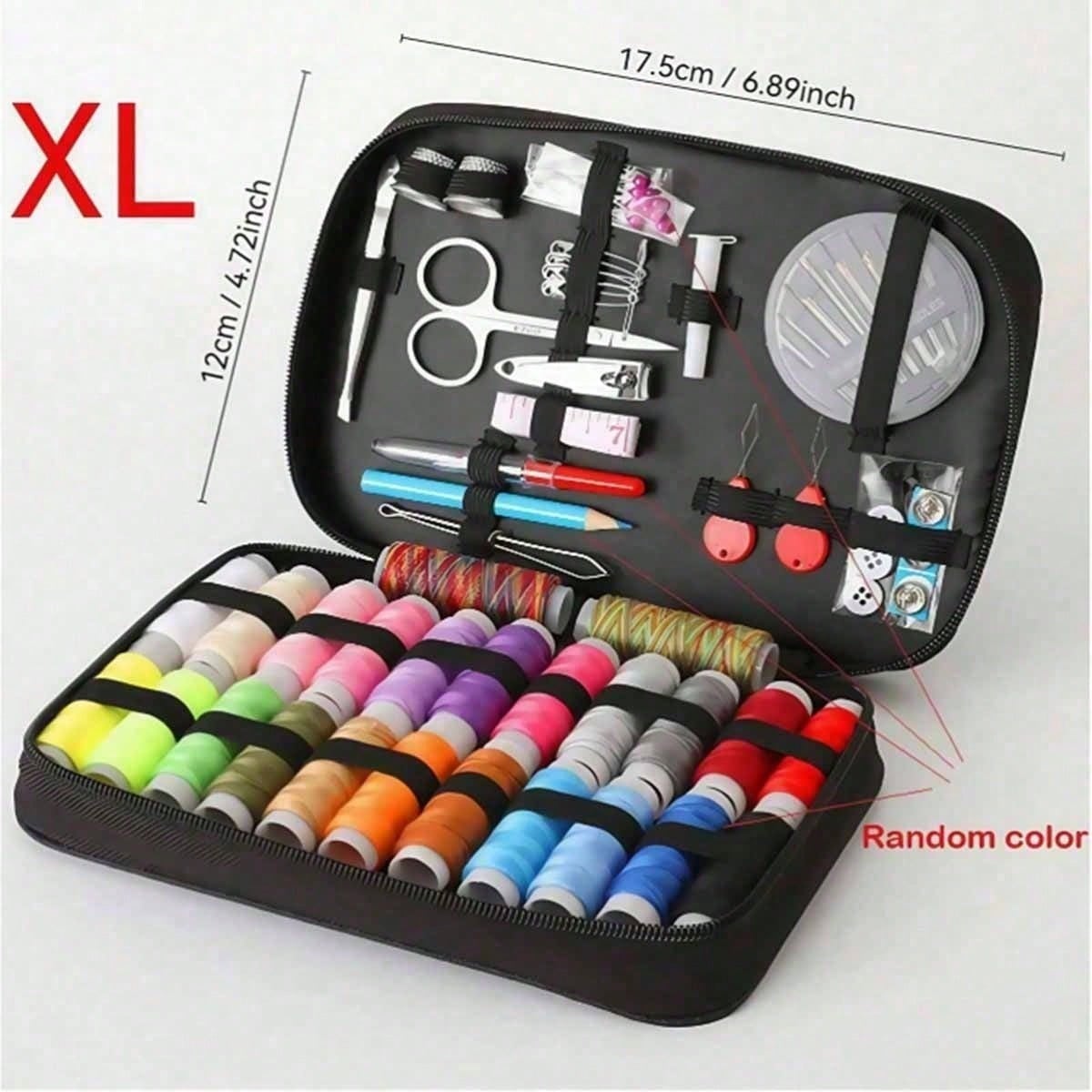 1pc Portable Sewing Kit Household Sewing Tools 10pcs/Set Thread Box Patching Needle Threader Hand Stitching Supplies Valentine DAY, Valentines Wedding, Birthday