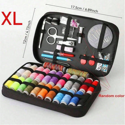 1pc Portable Sewing Kit Household Sewing Tools 10pcs/Set Thread Box Patching Needle Threader Hand Stitching Supplies Valentine DAY, Valentines Wedding, Birthday