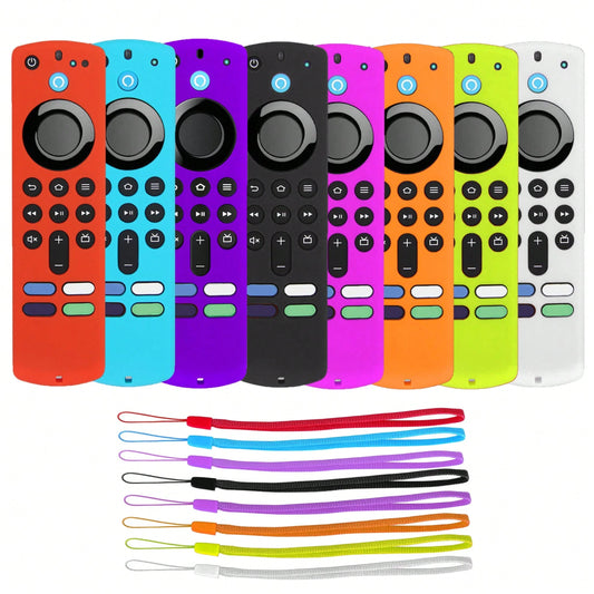1pc Silicone Remote Case Compatible With Fire TV Stick 3rd Gen Alexa Voice Remote