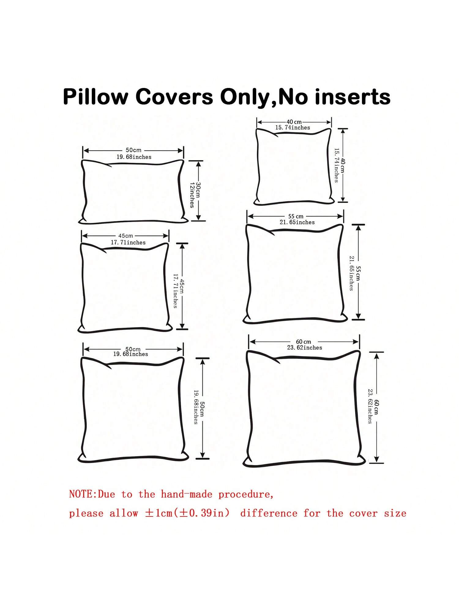 1pc Simple Velvet Pillowcase