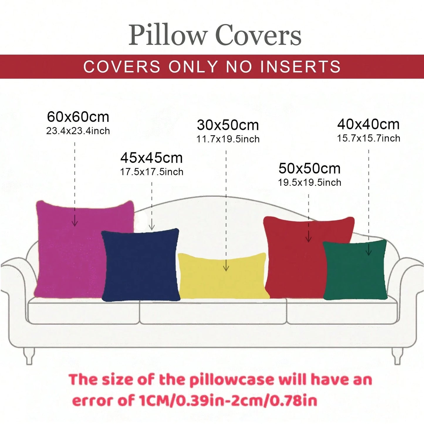 1pc Velvet Edged Solid Square Cushion Case For Sofa Bedroom Car 18x 18 Inch, Thanksgiving Or Halloween Throw Pillow Case Cover, Decorative Fall Harvest Pillow Cover