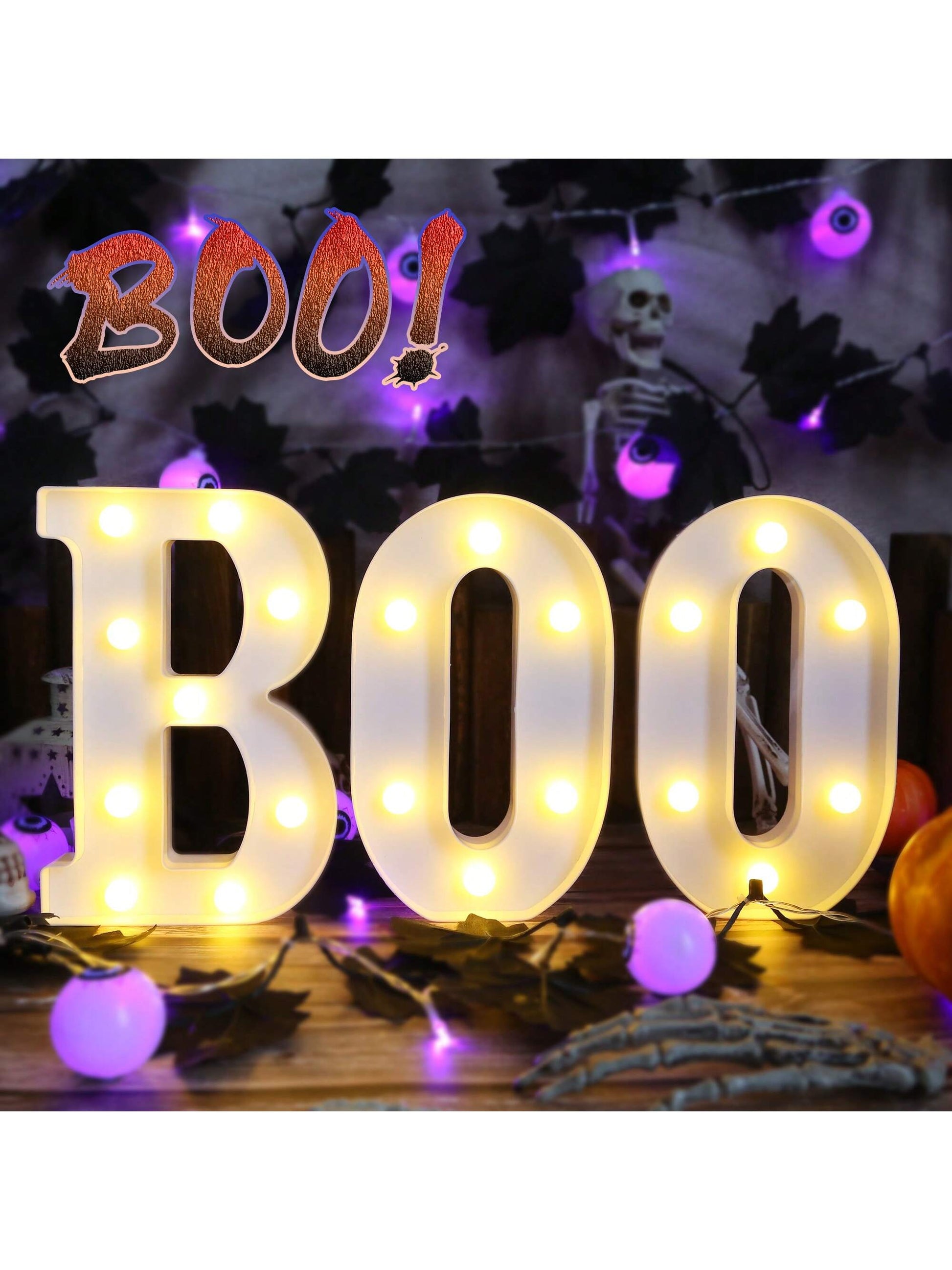 1PC Warm Light Letter Light, Table Decoration Light 8.3IN LED Light Up Horse Eye Letters, Battery Powered Decorative LED Letter Lights, 26 Letter Light Up Letters, Suitable For Wedding Birthday Party