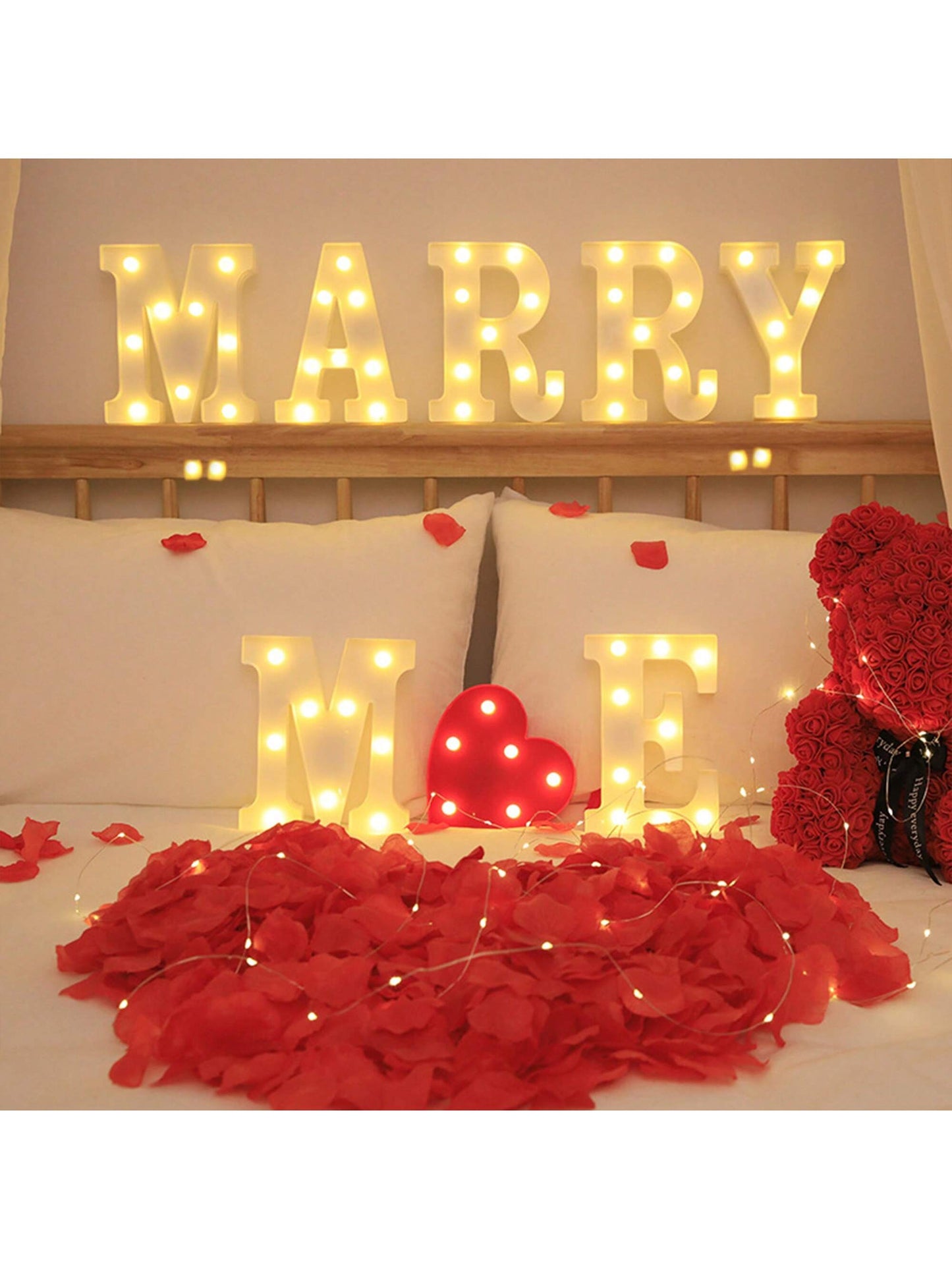 1PC Warm Light Letter Light, Table Decoration Light 8.3IN LED Light Up Horse Eye Letters, Battery Powered Decorative LED Letter Lights, 26 Letter Light Up Letters, Suitable For Wedding Birthday Party