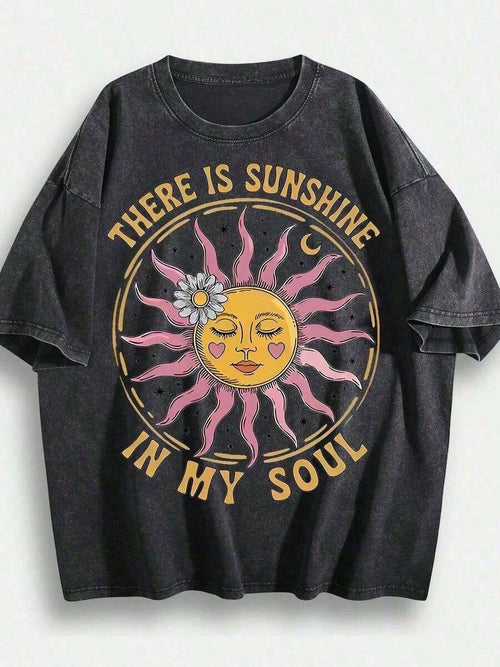 1PC Washed T-Hirt Women Unisex Retro "Un" Rock Band Graphic Oversized Hort Leeve Tee Summer Tops Ummer Clothes Hirts Pring Outfits