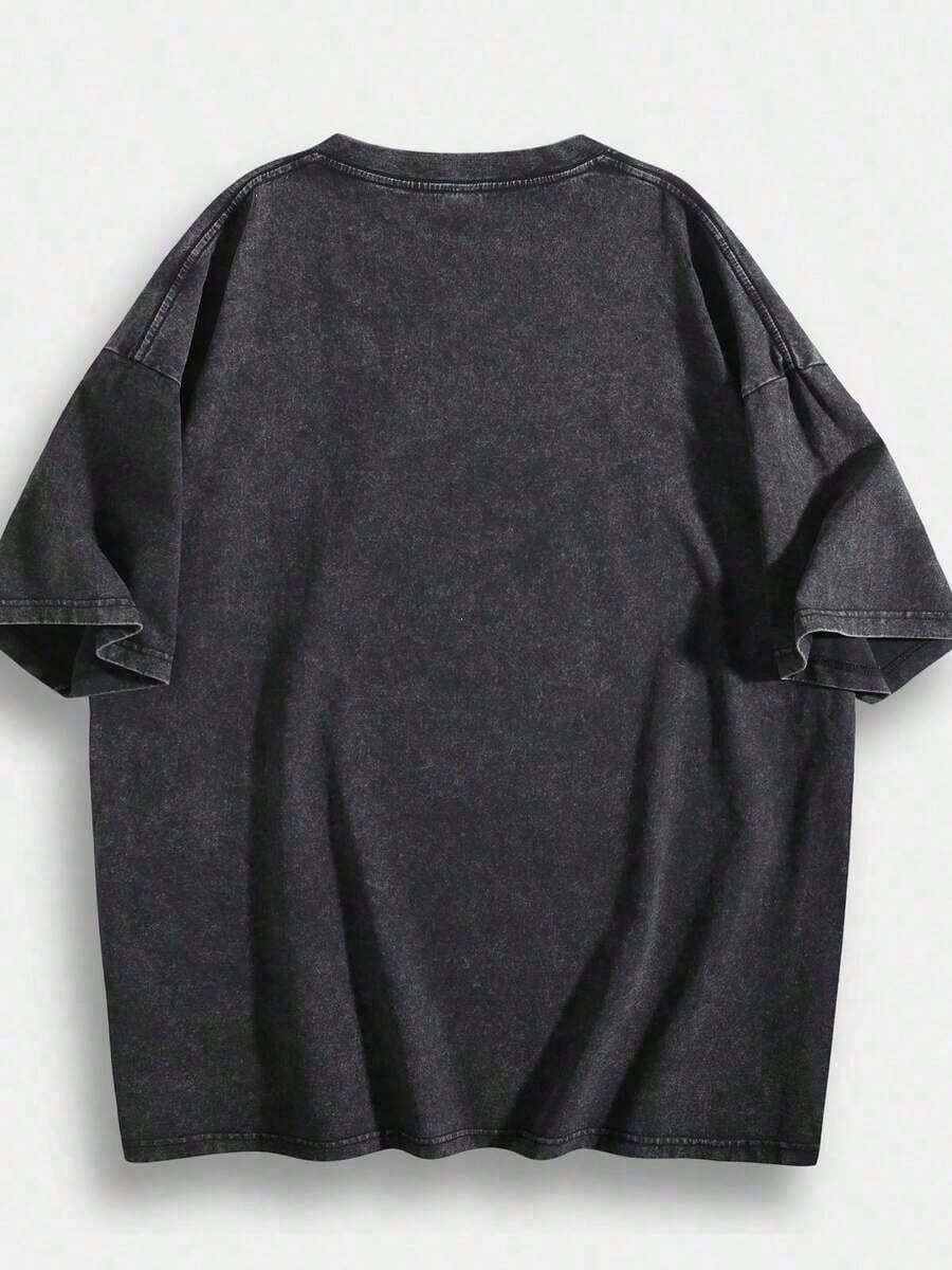 1PC Washed T-Hirt Women Unisex Retro "Un" Rock Band Graphic Oversized Hort Leeve Tee Summer Tops Ummer Clothes Hirts Pring Outfits