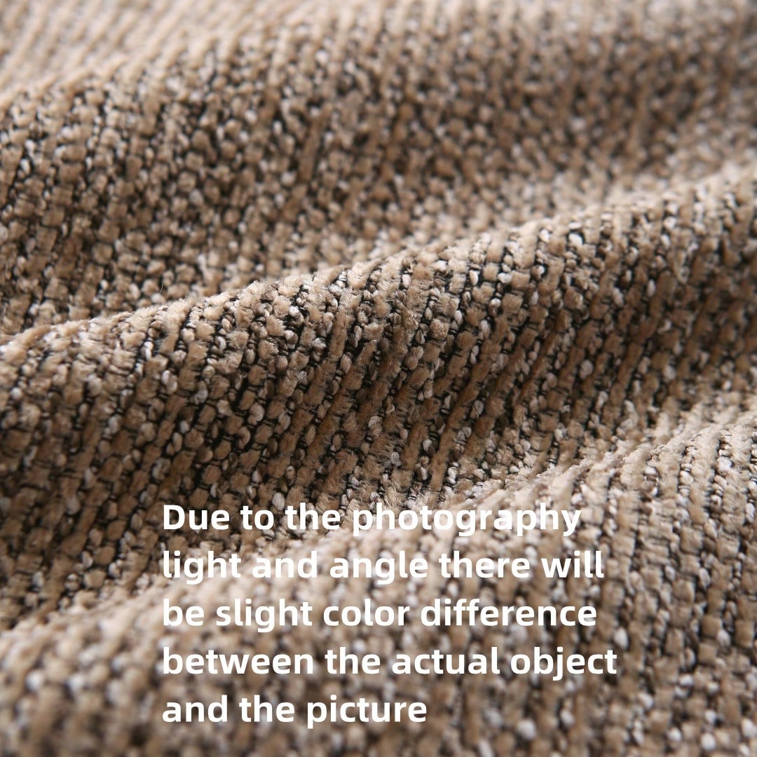 1pc (Without Pillow Core) All-Season Sofa Cushion, Natural Retro Farmhouse Pillow, Textured Minimalist Sofa Lumbar Pillow, Earth-Tone Soft Decor Throw Pillow, Homey Atmosphere Sofa Pad, Chenille Jacqu