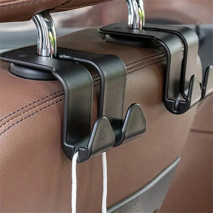 2/4pcs Car Seat Back Multi-Function Hooks, Car Storage Hooks, Ultra-Light Easy Hooks