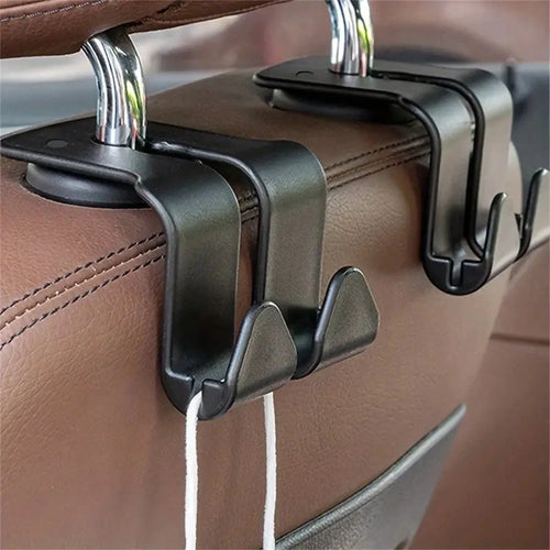 2/4pcs Car Seat Back Multi-Function Hooks, Car Storage Hooks, Ultra-Light Easy Hooks