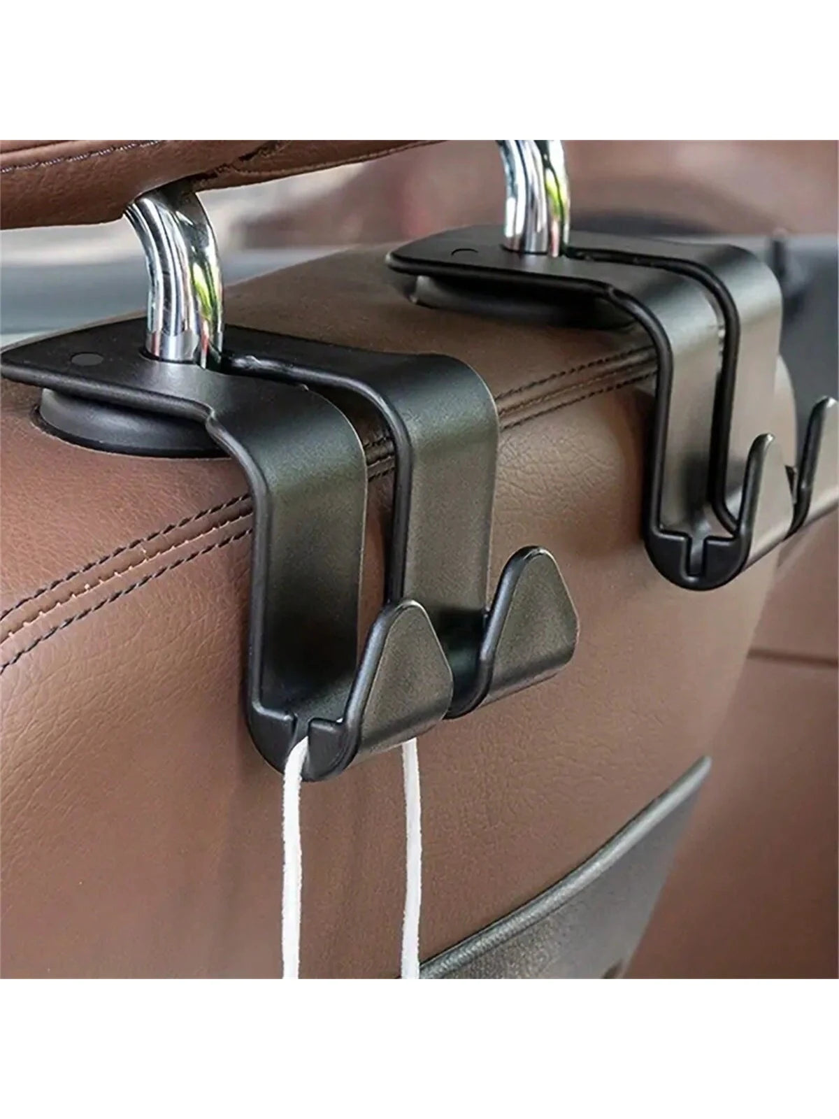 2/4pcs Car Seat Back Multi-Function Hooks, Car Storage Hooks, Ultra-Light Easy Hooks