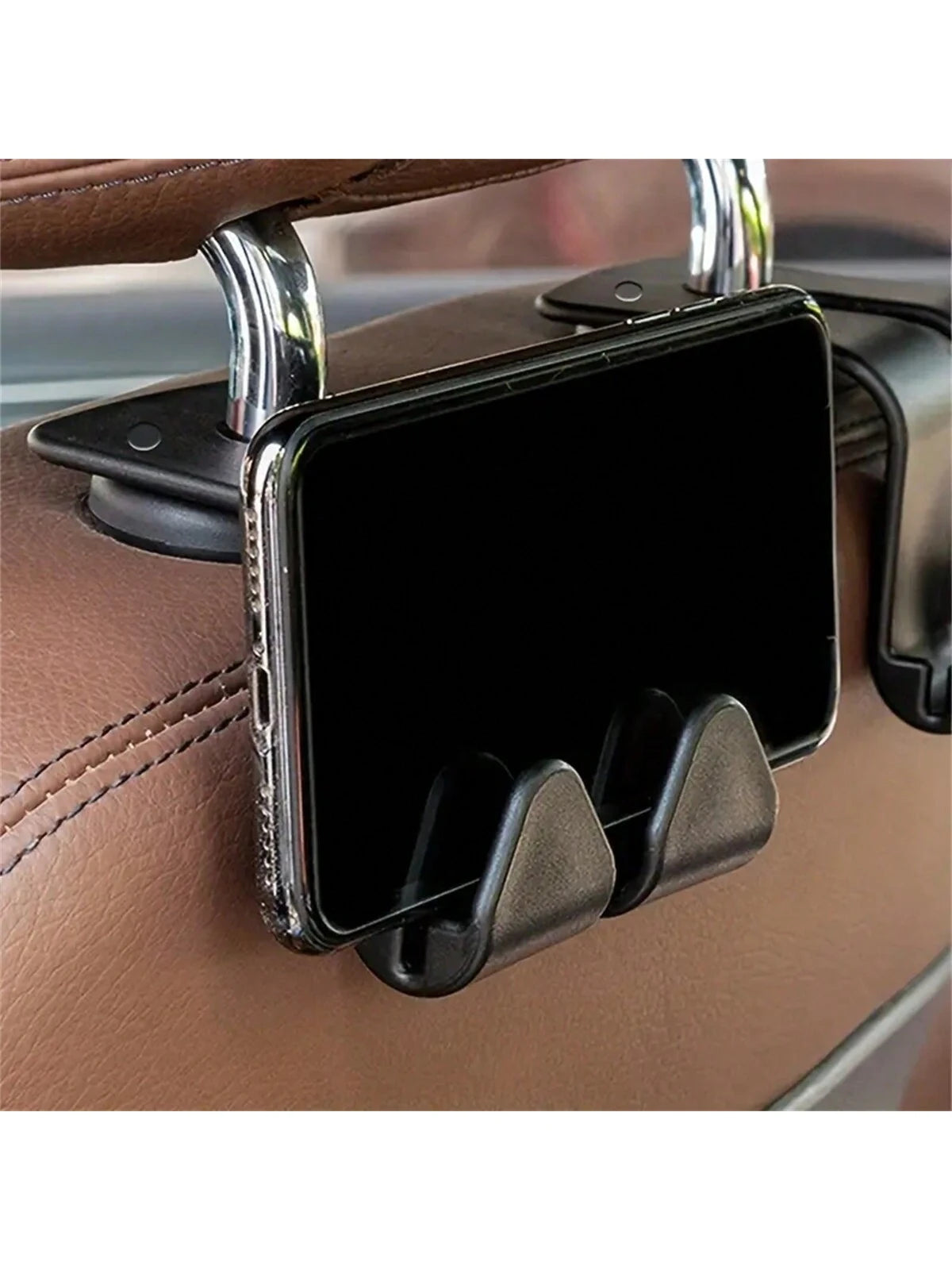 2/4pcs Car Seat Back Multi-Function Hooks, Car Storage Hooks, Ultra-Light Easy Hooks