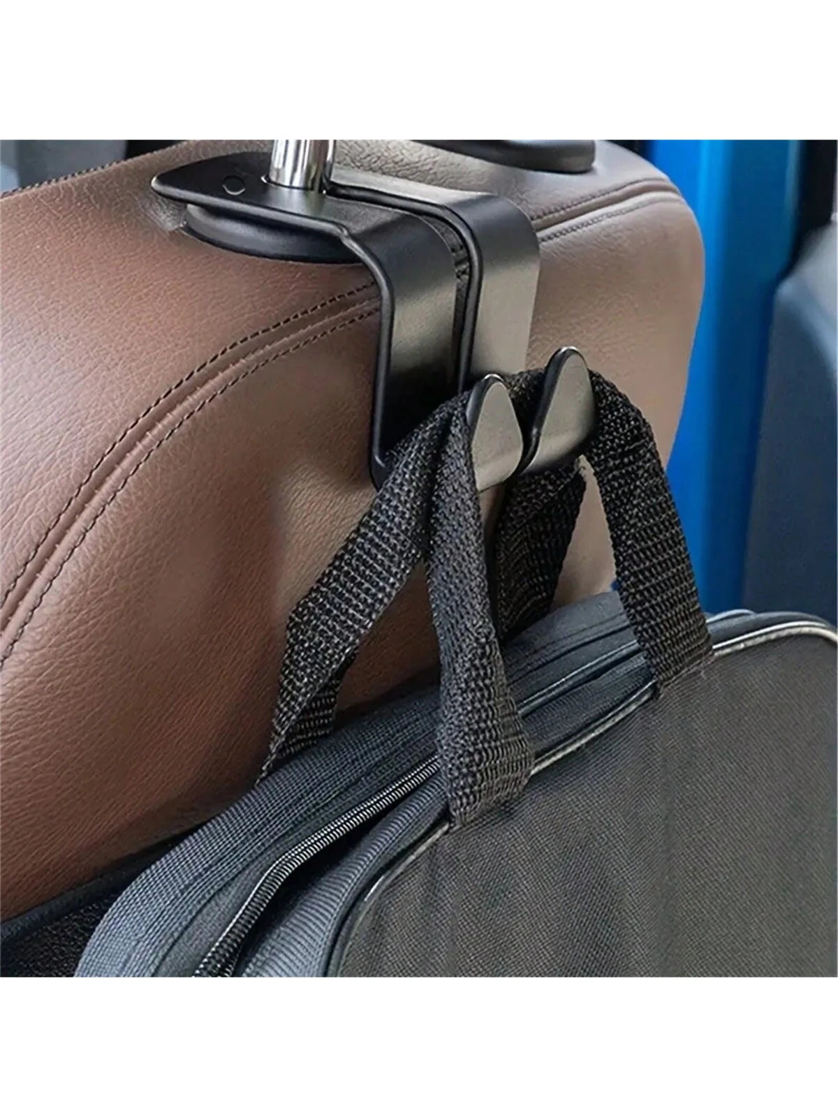 2/4pcs Car Seat Back Multi-Function Hooks, Car Storage Hooks, Ultra-Light Easy Hooks