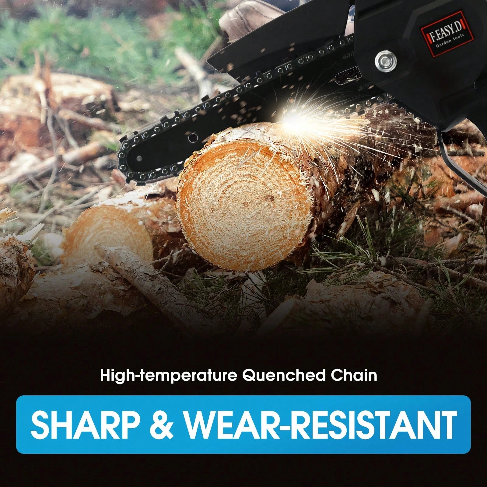 2-In-1 Cordless Pole Saw&6 Inch Mini Chainsaw, Cordless Pole Saws For Tree Trimming, 6 Inch Mini Electric Chainsaw With 2 X 1500mAh Batteries, Battery Powered Chain Saw With Extension Pole, Tree Trimm