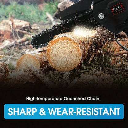 2-In-1 Cordless Pole Saw&6 Inch Mini Chainsaw, Cordless Pole Saws For Tree Trimming, 6 Inch Mini Electric Chainsaw With 2 X 1500mAh Batteries, Battery Powered Chain Saw With Extension Pole, Tree Trimm