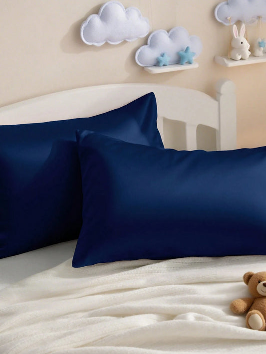 2 Pcs Egyptian Cotton Toddler Pillowcases, 13x18 Inches