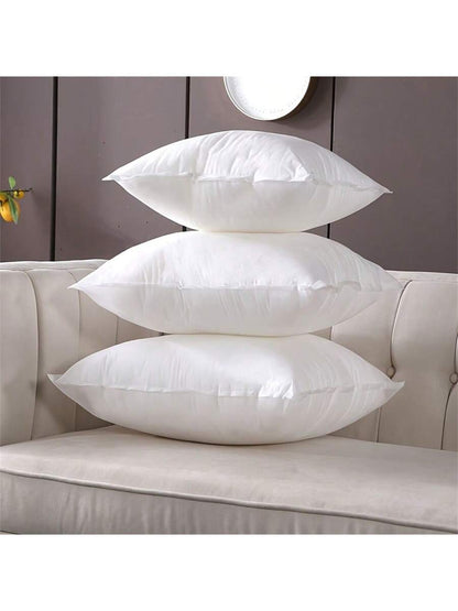 2 Pieces/4 Pieces Of Throw Pillow Cushions, Square Filled Pillow Cores, Filled With Fake Square Pillow Fillers, Used In Living Rooms, Bedrooms, Dormitories, Offices, And For Home Decoration.