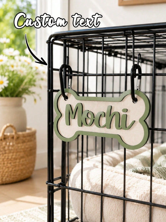 2D Flat, Personalized Dog Name Sign, Flat Noodles Sign, Customized Dog Decoration, Dog Commemorative Sign, Pet Souvenir, Pet Lover Gift