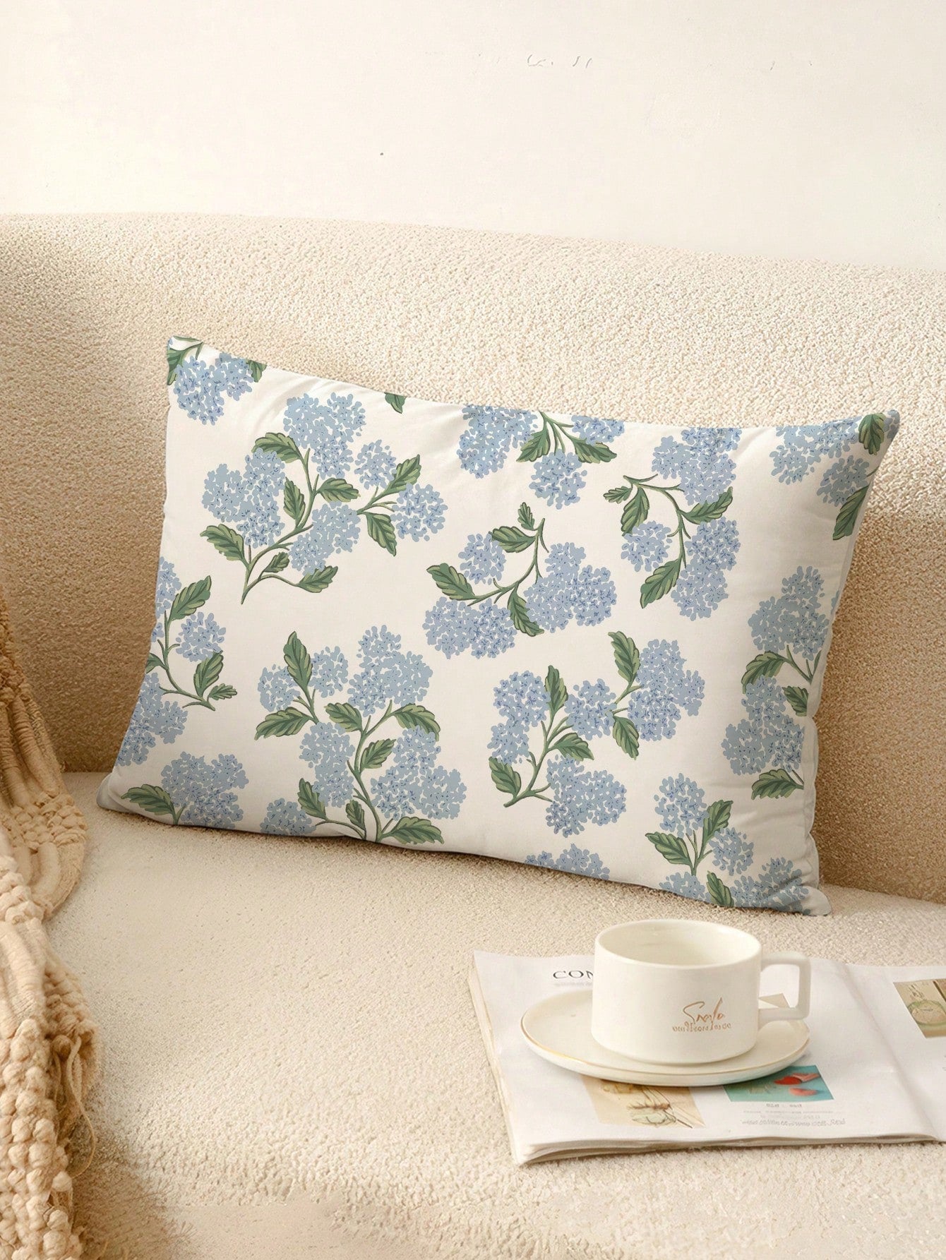 2pcs Spring/Summer Home Decor, Lovely Floral Design, Multiple Sizes, Throw Pillow Covers, Decorative Cushion Covers, Living Room Decor, Sofa Decor, Valentine's Day Gift For Him/Her, Sofa Cushion Cover