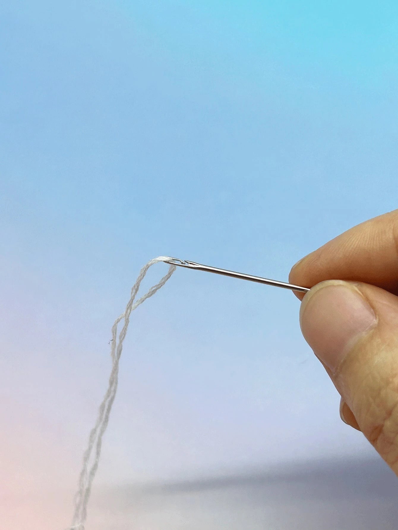 [30pcs/Pack]Side-Hanging Large-Hole Stainless Steel Hand Sewing Needles, Mixed Sizes, Multi-Purpose For Embroidery, Handmade DIY, Sewing Kit, Practical Tool For Daily Clothing Repair