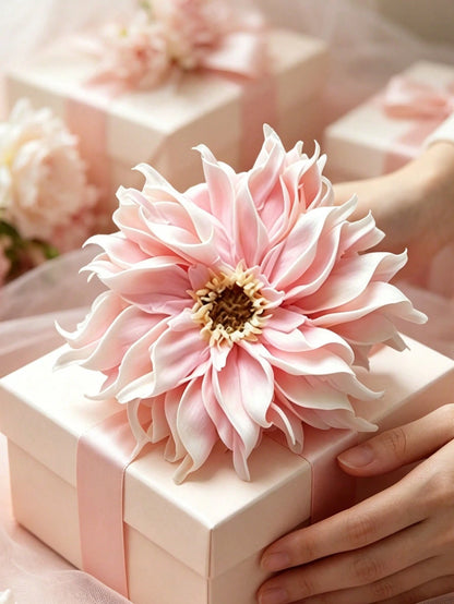 3D Dahlia Silicone Candle Mold, Handmade Candle Wax Mold For DIY Crafts, Home Decor And Gifts