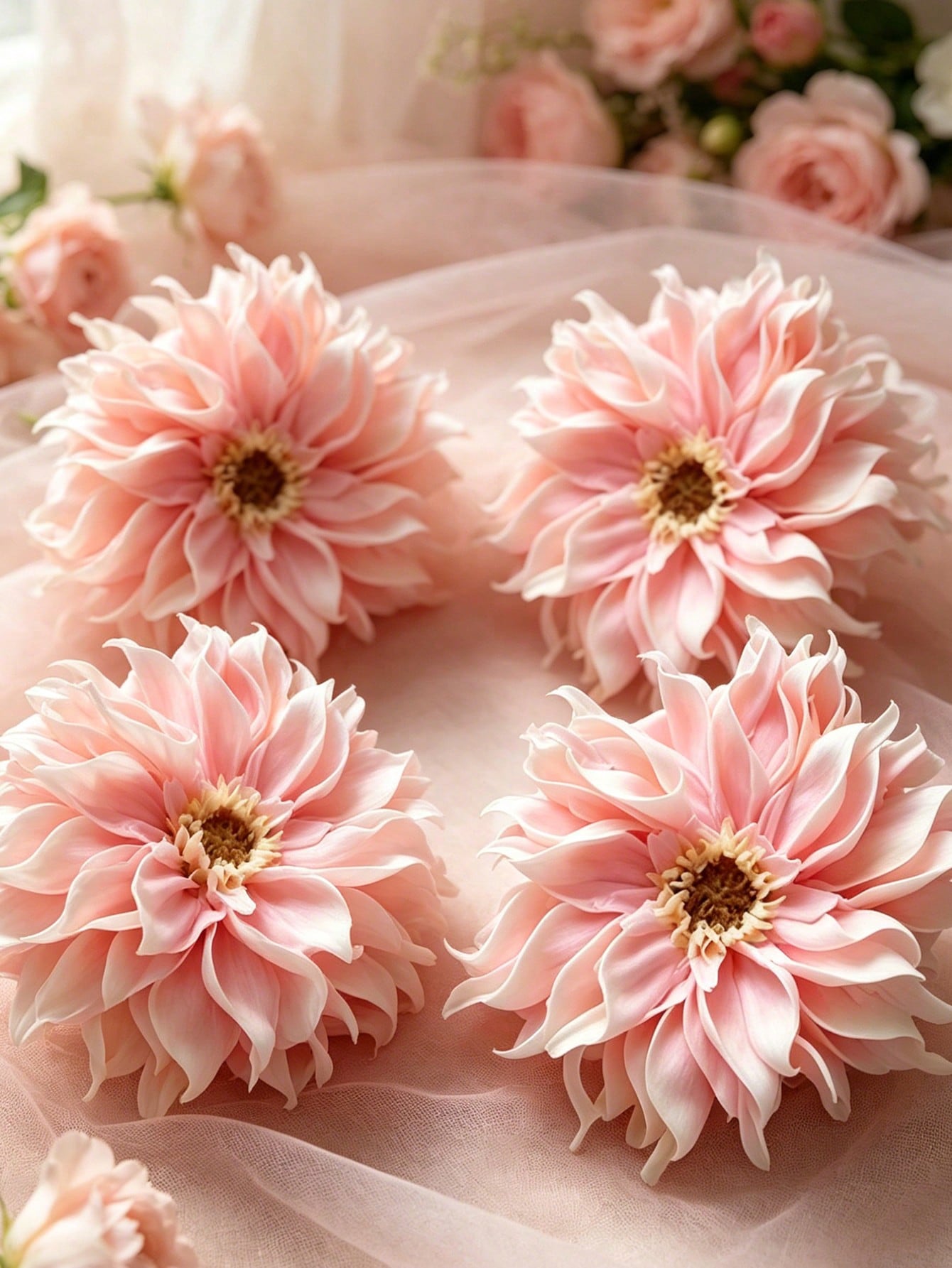 3D Dahlia Silicone Candle Mold, Handmade Candle Wax Mold For DIY Crafts, Home Decor And Gifts