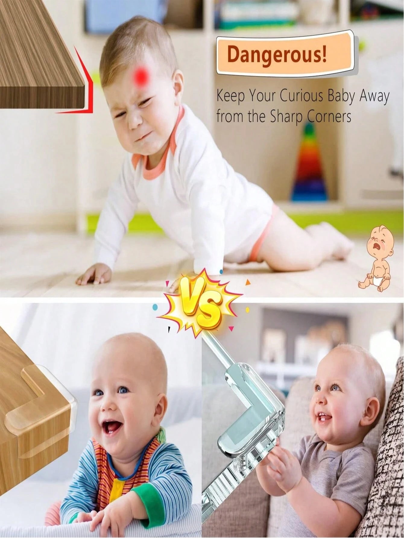 4/8/12pcs Soft Silicone Corner Guards, Anti-Collision Bumpers For Tables, Windowsills; Transparent Cushion Pads; Home Decor, Gifts