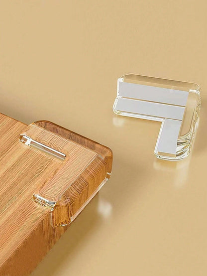 4/8/12pcs Soft Silicone Corner Guards, Anti-Collision Bumpers For Tables, Windowsills; Transparent Cushion Pads; Home Decor, Gifts